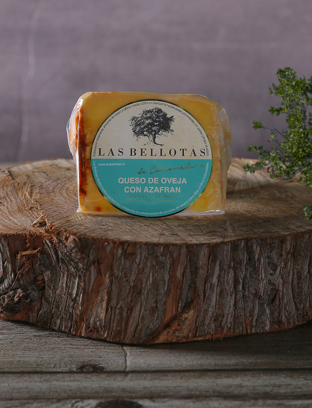 Queso de Oveja con Azafran (250g aprox)