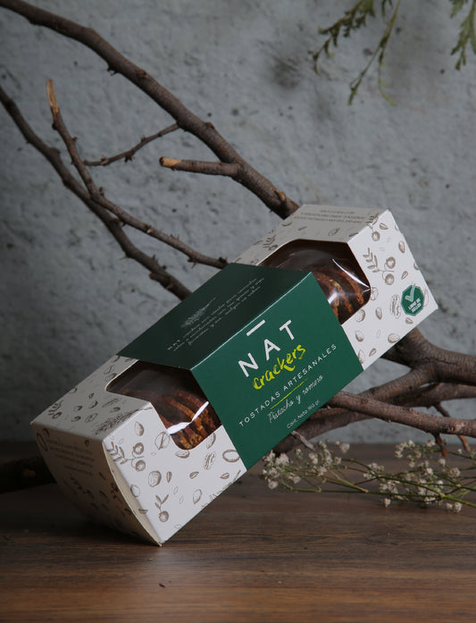 Galletas NAT - Romero & Pistacho