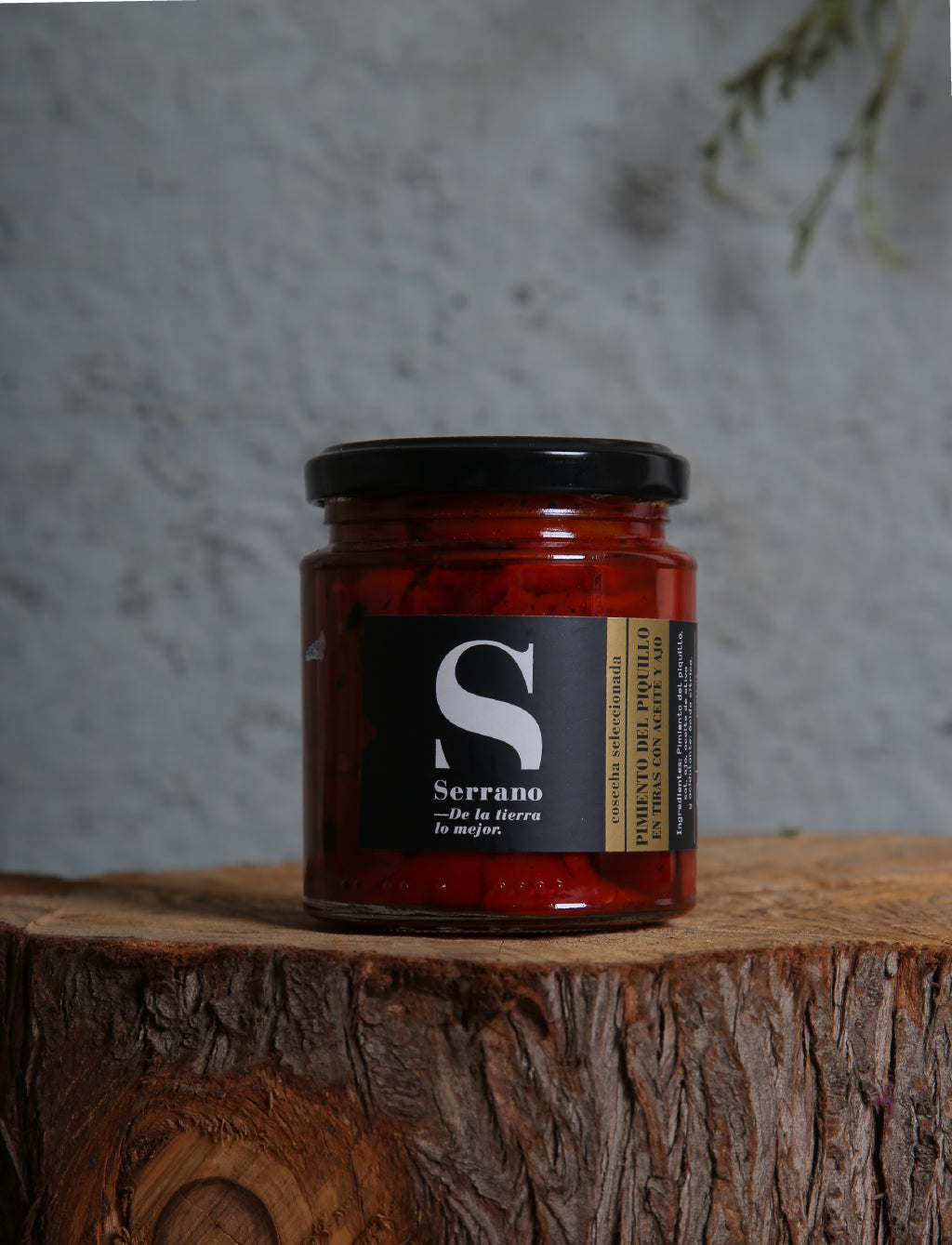 Pimiento del Piquillo en Tiras con Aceite y Ajo