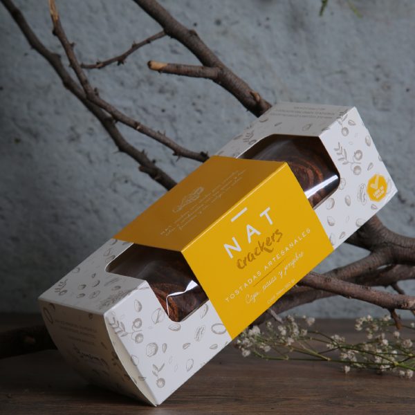 Galletas NAT - Cajú, Jengibre & Pasas