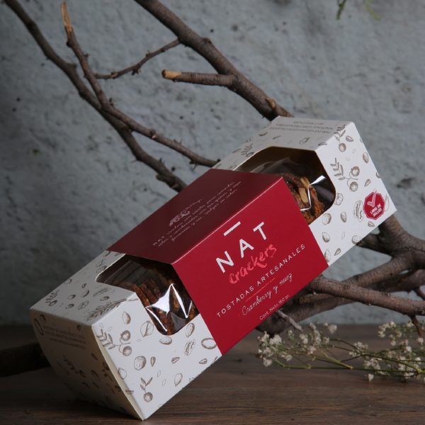 Galletas NAT - Cranberry & Nueces